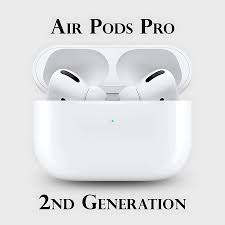 Latest_AirPods_Pro (2nd Generation) Titanium Wireless